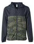 Independent Leichte Windbreaker Jacke mit Kapuze, Forest Camo/Black 3XL, NP700 – Bild 2