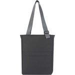 L-merch Recycelte Laptop-Tasche 14L, Schwarz – Solid Black