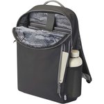 L-merch Wasserabweisender Laptop-Rucksack 21L, Solid Black 28,5 x 48 x 16 cm, NT0043 – Bild 3