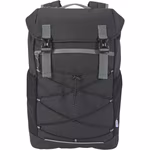 L-merch Wasserabweisender Laptop-Rucksack 23L, Solid Black 29,5 x 48 x 17,5 cm, NT0044 – Bild 4