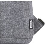 L-merch Felt Roll-Top Zaino in feltro, Medium Grey 37 x 42 x 11 cm, NT0663 – Bild 4