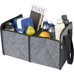 L-merch Faltbarer Kofferraum-Organizer aus Filz, Medium Grey 28,5 x 31 cm, NT0664 – Bild 2