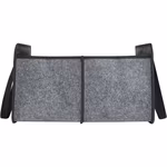 L-merch Faltbarer Kofferraum-Organizer aus Filz, Medium Grey 28,5 x 31 cm, NT0664 – Bild 3