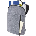 L-merch Felt Cooler Backpack 7L with Insulation – Medium Grey