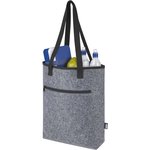 L-merch Felt Cooler Bag 12L with Insulation, Medium Grey 40 x 40 x 11 cm, NT0743 – Bild 2