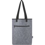 L-merch Felt Cooler Bag 12L with Insulation, Medium Grey 40 x 40 x 11 cm, NT0743 – Bild 4