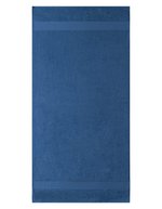 L-merch Handtuch 100% Baumwolle 450 g/m², Black 140 x 70 cm, NT09100 – Blu navy