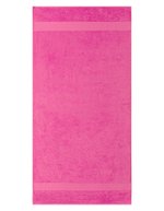 L-merch Handtuch 100% Baumwolle 450 g/m², Black 140 x 70 cm, NT09100 – Rosa