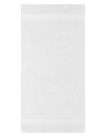 L-merch Handtuch 100% Baumwolle 450 g/m², Black 140 x 70 cm, NT09100 – Bianco