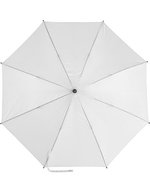 L-merch Automatik Stockschirm mit Softgriff – White