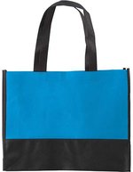 L-merch Einkaufstasche St. Gallen Cobalt Blue, Cobalt Blue 38 x 29 x 10 cm, NT0971 – Pale Blue