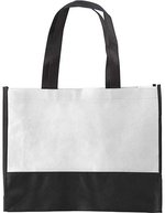 L-merch Einkaufstasche St. Gallen Cobalt Blue, Cobalt Blue 38 x 29 x 10 cm, NT0971 – White