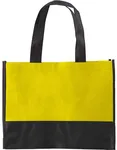 L-merch Einkaufstasche St. Gallen Cobalt Blue, White 38 x 29 x 10 cm, NT0971 – Yellow