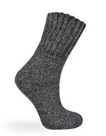 L-merch Kuschelige Wintersocken aus Wolle-Mix, Dark Grey L (43/46), NT1018 – Bild 2