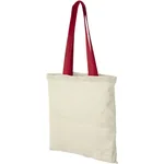 L-merch Baumwolltasche Nevada mit offenem Hauptfach, Natural/Black 38 x 42 cm, NT110N – Bild 3