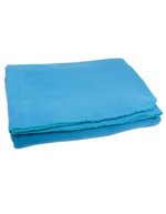 L-merch Basic Picknickdecke aus Antipilling-Fleece – Babyblue