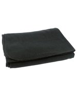L-merch Basic Picknickdecke aus Antipilling-Fleece – Black
