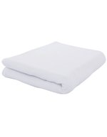 L-merch Basic Picknickdecke aus Antipilling-Fleece, Babyblue 150 x 120 cm, NT1560 – White