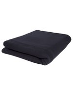 L-merch Fleece Decke 150x120 cm Schwarz/Navy, Black 150 x 120 cm, NT1562 – Bild 2