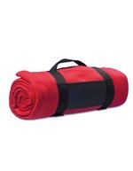 L-merch Fleecedecke Winchester, Polyester-Nylon-Mix, Blue 162 x 125 cm, NT1761 – Rosso