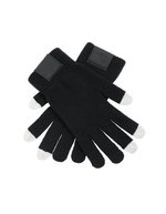 L-merch Touch Screen Handschuhe XL/XXL Schwarz/Grau – Black/Grey