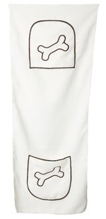L-merch Hundetuch mit angenähter Tasche, Beige 40 x 100 cm, NT2014 – Bild 3