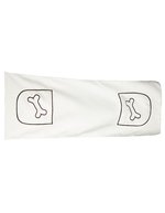 L-merch Hundetuch mit angenähter Tasche – Beige