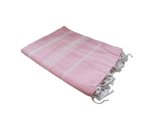 L-merch Hamam-Handtuch mit Quasten und Streifen, Blue 180 x 100 cm, NT2022 – Bild 3