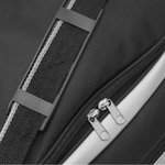 L-merch Reisetasche Iceland mit abnehmbarem Schultergurt, Black/Light Grey 60 x 33 x 29 cm, NT415 – Bild 5