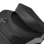L-merch Reisetasche Iceland mit abnehmbarem Schultergurt, Black/Light Grey 60 x 33 x 29 cm, NT415 – Bild 6