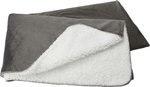 L-merch Picknickdecke Extrem mit Sherpa-Seite – Blue