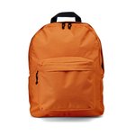 L-merch Rucksack Basic mit Reißverschluss-Vortasche, Black 37.5 x 14 x 44 cm, NT4585 – Bild 1