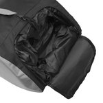 L-merch Borsa sportiva Relax con scomparto per scarpe, Black/Grey 52 x 28 x 27 cm, NT486 – Bild 5