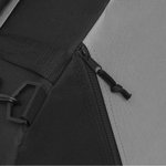 L-merch Borsa sportiva Relax con scomparto per scarpe, Black/Grey 52 x 28 x 27 cm, NT486 – Bild 6