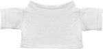 L-merch T-Shirt für Plüschfiguren 100% Baumwolle, White 9 x 21 cm, NT5013 – Bild 1