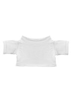 L-merch T-Shirt für Plüschfiguren 100% Baumwolle, White 9 x 21 cm, NT5013 – Bild 2