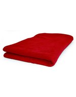 L-merch Fleece-Picknick-Decke mit Antipilling-Beschichtung – Bordeaux