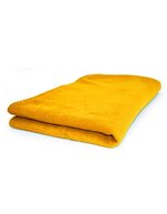 L-merch Fleece-Picknick-Decke mit Antipilling-Beschichtung, Black 180 x 110 cm, NT507 – Yellow