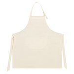 L-merch Tablier à bavette Bio avec praktischer Sac, Natural 75 x 85 cm, NT5221 – Bild 1