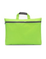 L-merch Dokumententasche Nassau aus 600D Polyester – Lime Green