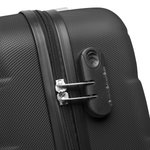 L-merch Trolley-Bordcase Padua mit 4 Rollen, Black 55 x 35 x 20 cm, NT600 – Bild 7