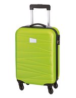 L-merch Trolley-Bordcase Padua mit 4 Rollen, Black 55 x 35 x 20 cm, NT600 – Verde chiaro