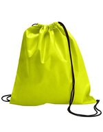L-merch Schuh-Rucksack Modo, 100% Polypropylen – Lime Green