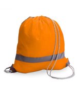 L-merch Neon Turnbeutel mit Reflektoren, Cobalt Blue 35 x 0.3 x 39.5 cm, NT6238 – Arancione