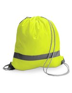 L-merch Neon Turnbeutel mit Reflektoren, Cobalt Blue 35 x 0.3 x 39.5 cm, NT6238 – Giallo