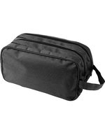 L-merch Kulturtasche Holiday aus 600D Polyester – Black