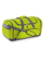 L-merch Sport- und Reisetasche Caribbean 95L, Black 49 x 34 x 38 cm, NT6431 – Lime Green