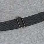 L-merch Kühltasche Freeze, groß, 5,1 Liter, Grey Melange 35,5 x 23 x 22 cm, NT803 – Bild 5