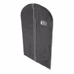 L-merch Garment Bag with Viewing Window 60x100 cm, Black 60 x 100 cm, NT911 – image 4