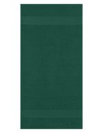 L-merch Ringspinn-Baumwolle Handtuch 100x50 cm, Black 100 x 50 cm, NT9120 – Vert bouteille